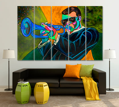 Sounds of Jazz Music Wall Panels Artesty   