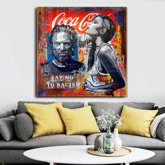 Basquiat Style Grunge Art Movement Neo-Expressionism | Square Contemporary Art Artesty   