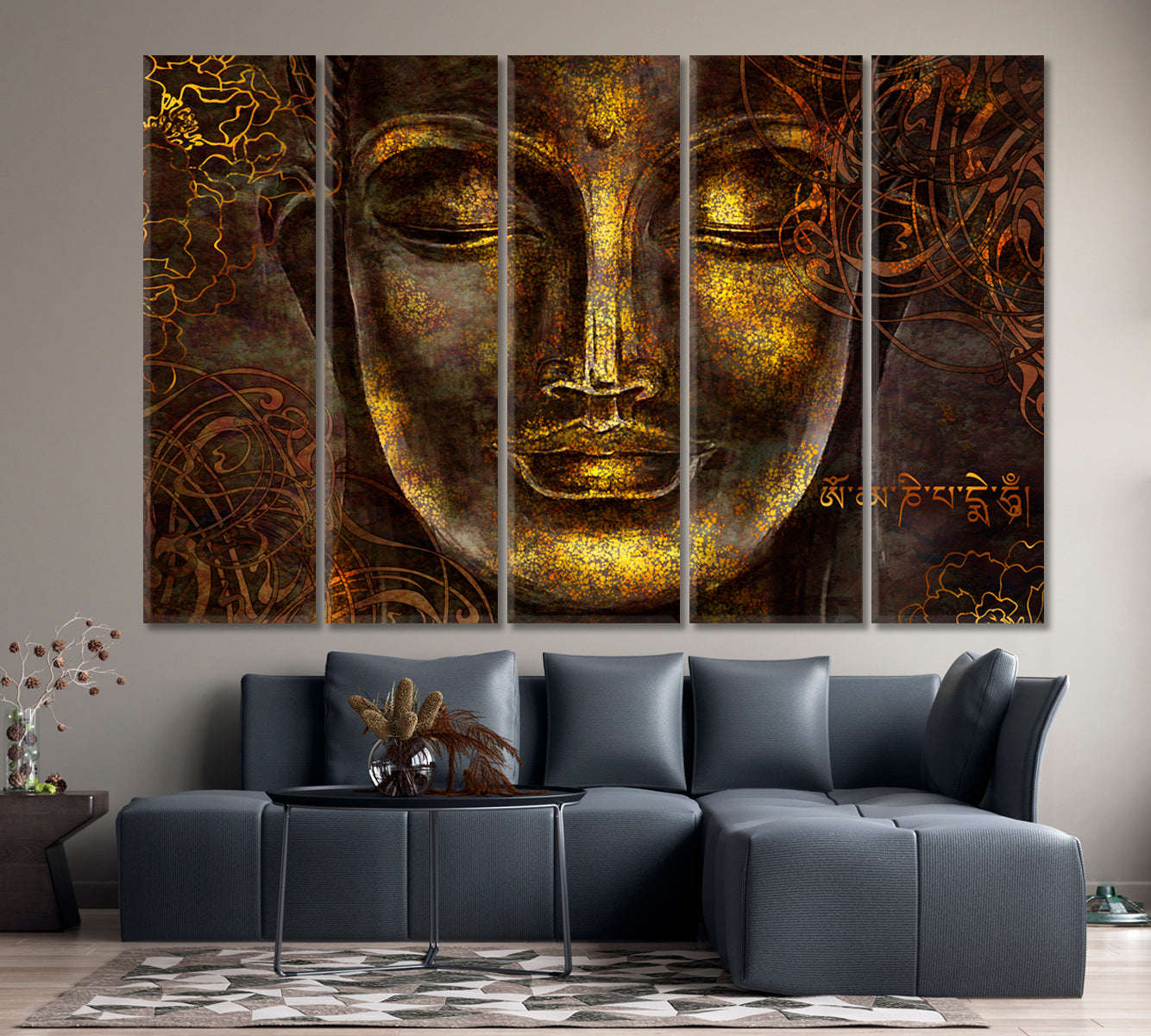 Buddha Modern Religious Modern Art Artesty   