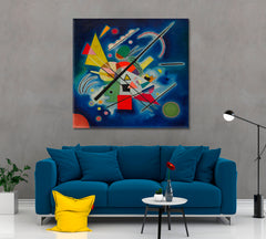 Kandinsky's Motives Abstract Figurative Contemporary Painting Abstract Art Print Artesty   