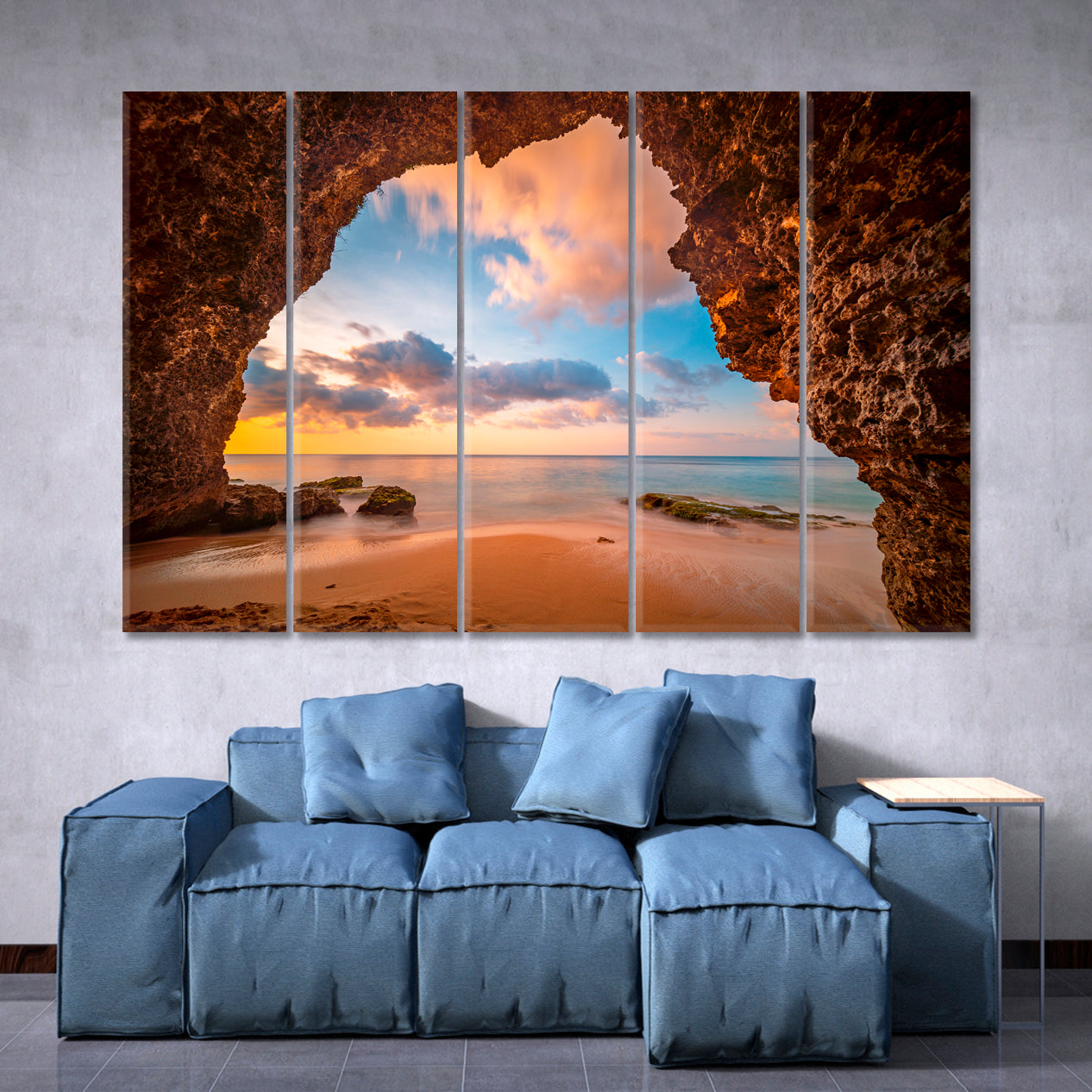 VIEW FROM CAVE Gorgeous Tropical Landscape Scenery Landscape Fine Art Print Artesty   