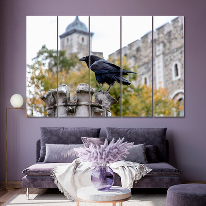 UK MYTHS LEGENDS Ravens London Tower Urban City Black Crow Cities Wall Art Artesty   