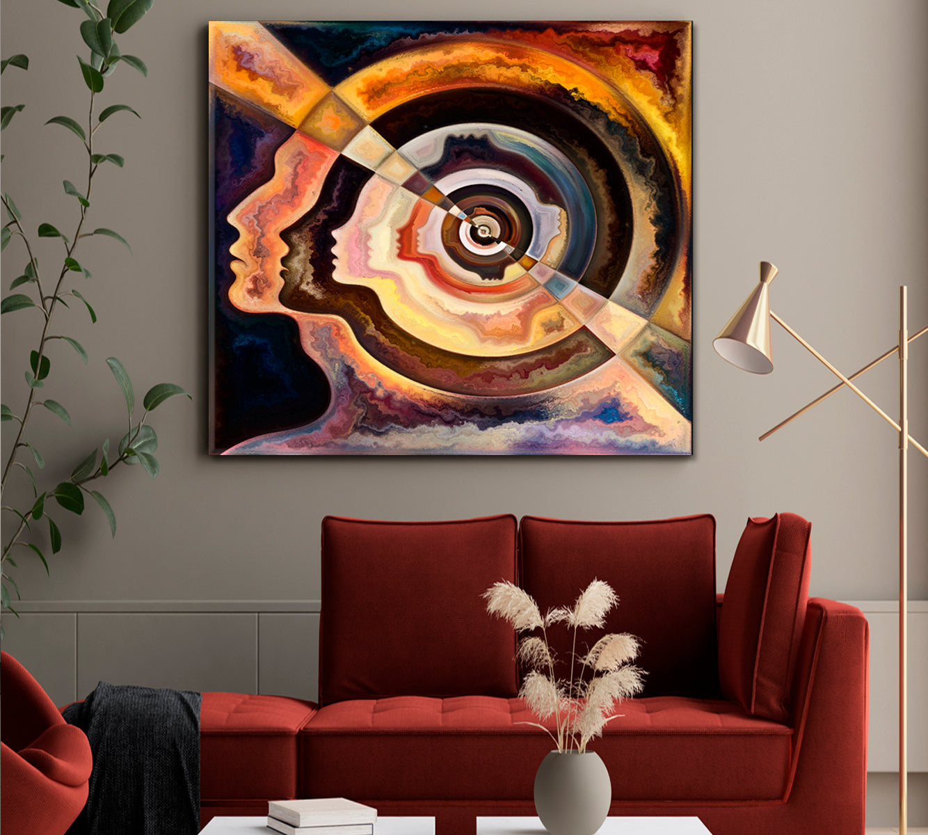 INNER SPIRAL Inner World And Consciousness Trendy Modern Art Consciousness Art Artesty   