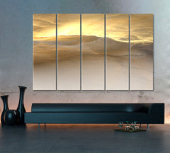 Beautiful Sky Land Skyscape Canvas Artesty 5 panels 36" x 24" 