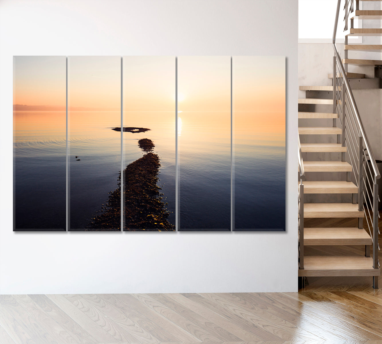 ROAD TO PARADISE Natural Landscape Scenery Sunrise at Bodensee Lake Germany Scenery Landscape Fine Art Print Artesty   