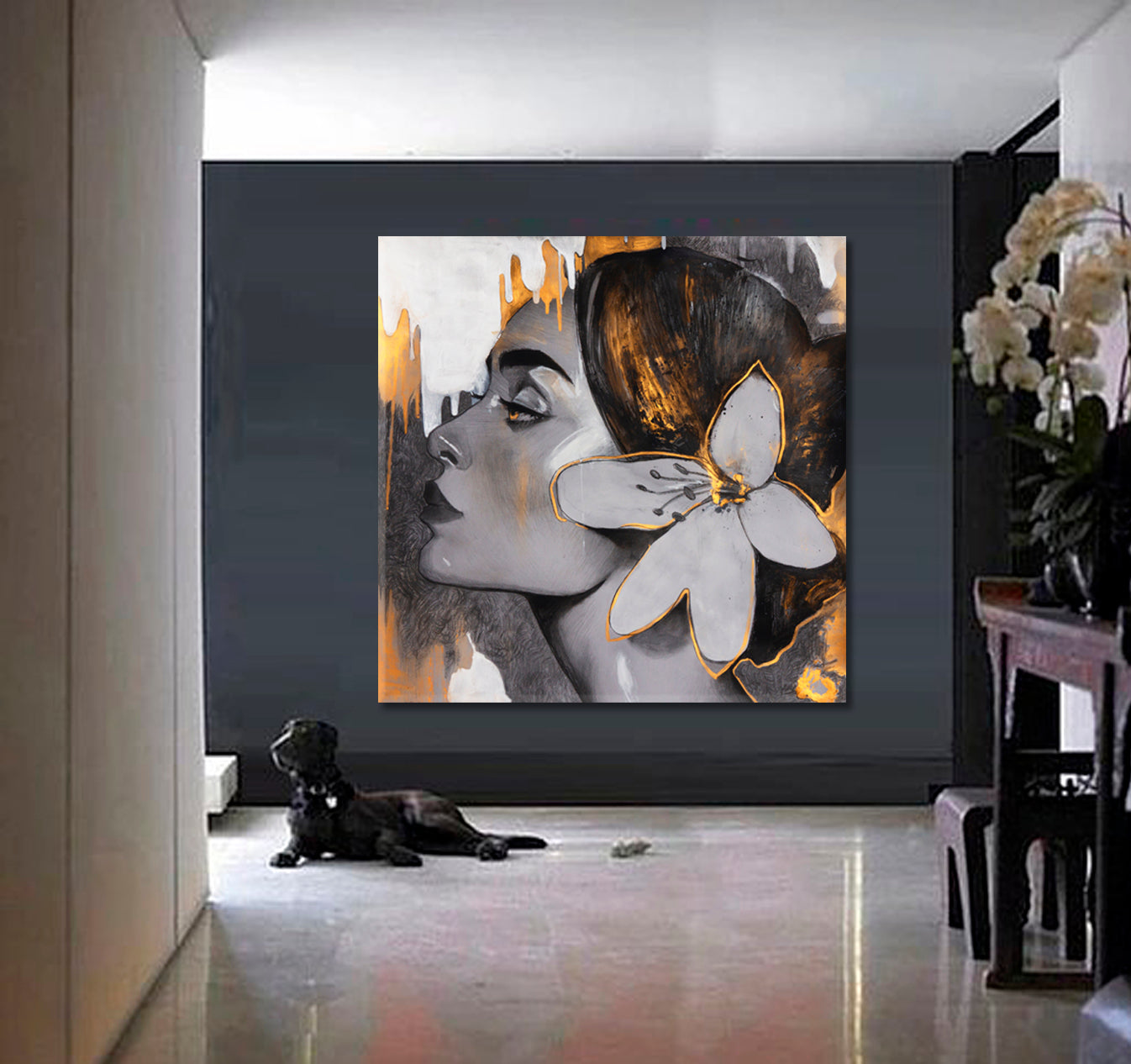 FANTASY GIRL Stunning Contemporary Art Beautiful Woman - S Fine Art Artesty   