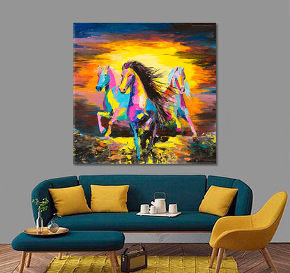 VIVID FINE ART Racing Horses Fine Art Artesty   