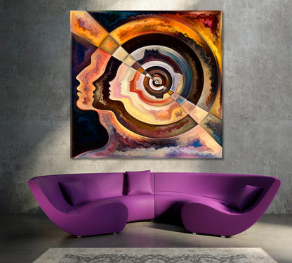 INNER SPIRAL Inner World And Consciousness Trendy Modern Art Consciousness Art Artesty   