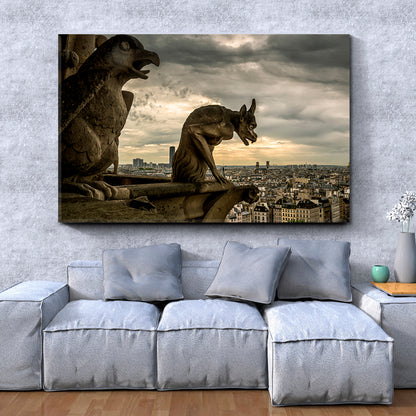 Notre Dame de Paris Urban Art Famous Landmark Cities Wall Art Artesty   