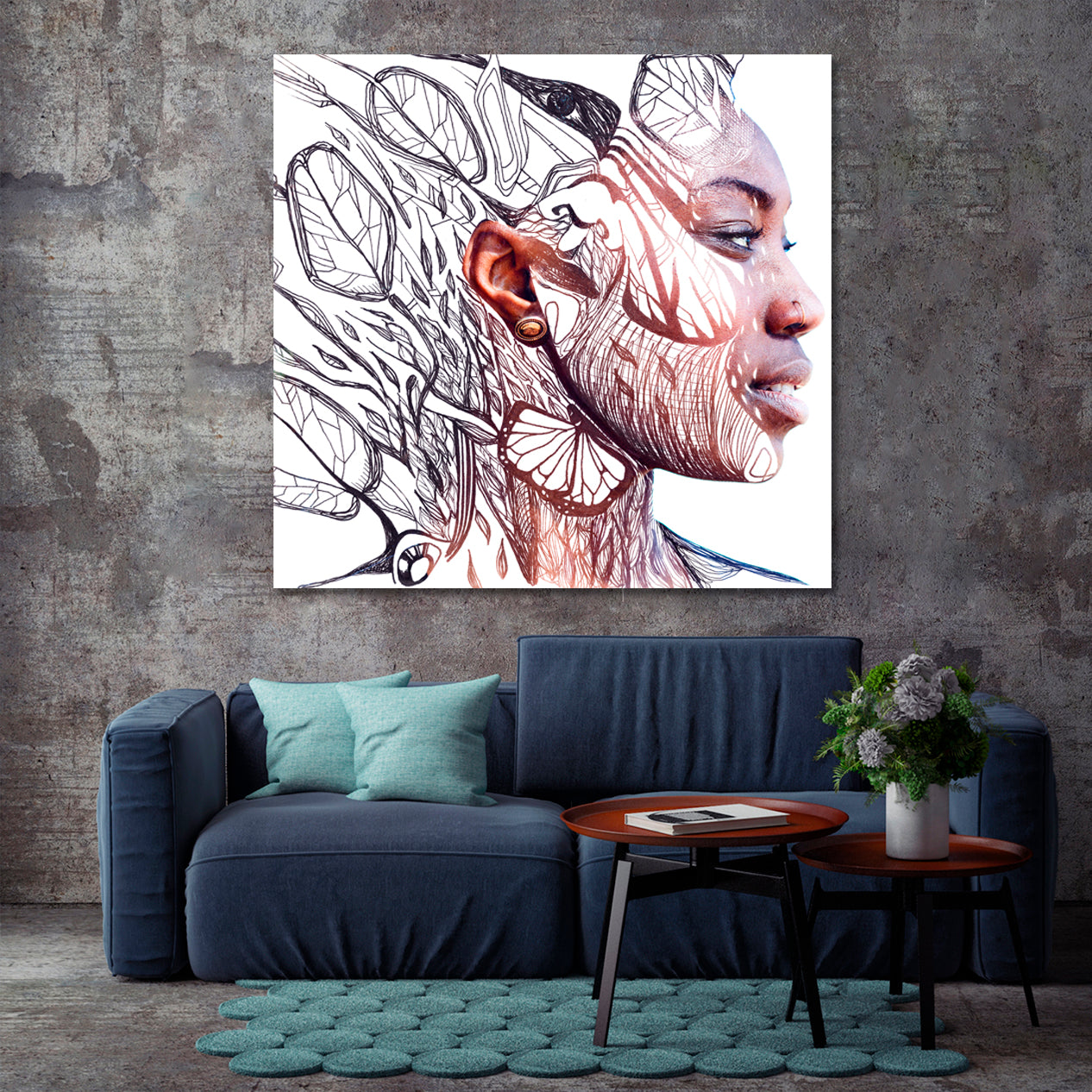 Contemporary Abstract Photo Art Paintography Portrait Photo Art Artesty   