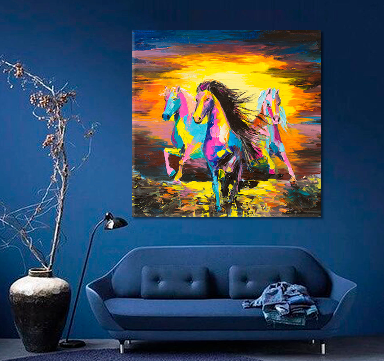 VIVID FINE ART Racing Horses Fine Art Artesty   