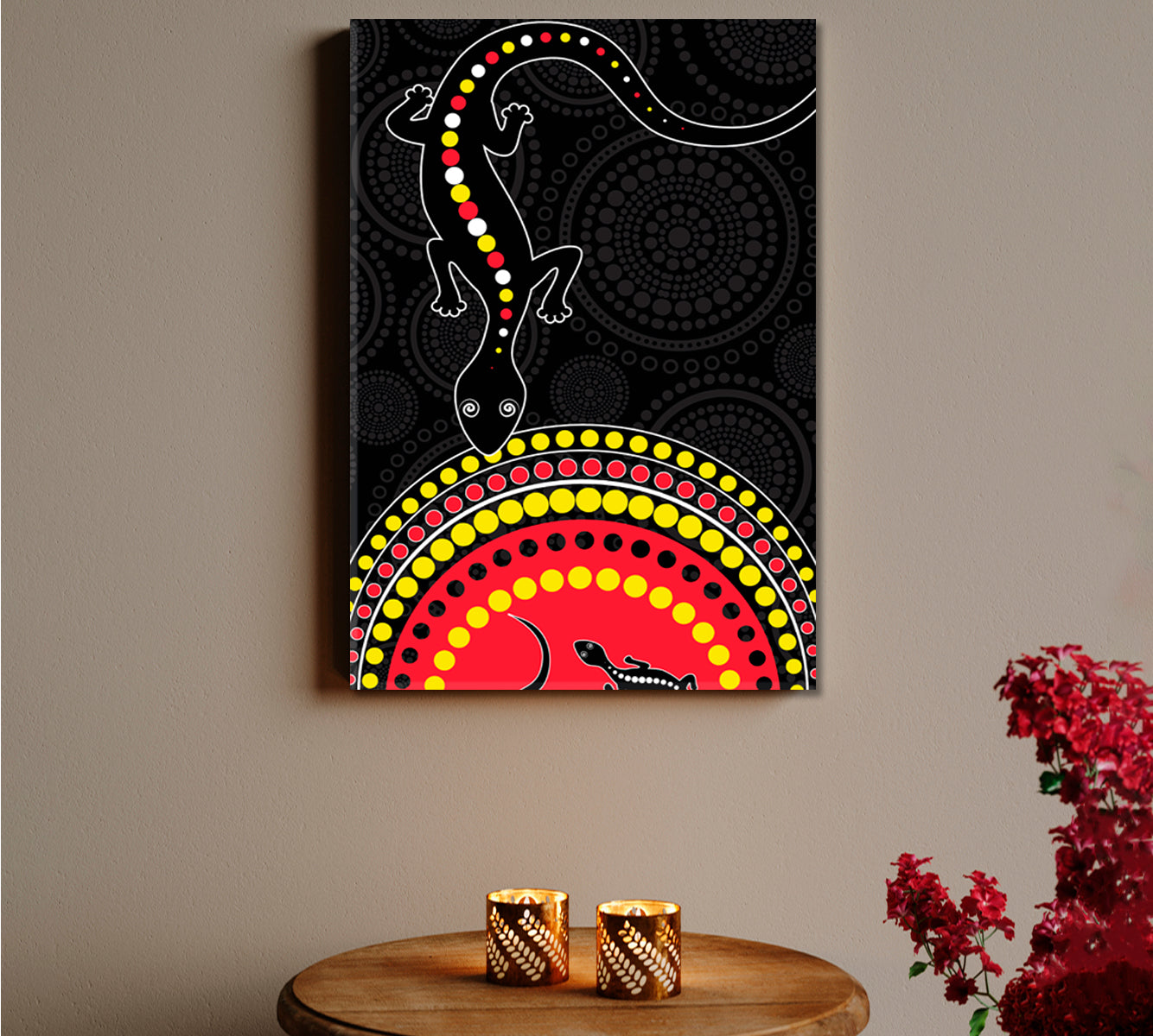 LIZARD Abstract Modern Art Abstract Art Print Artesty   