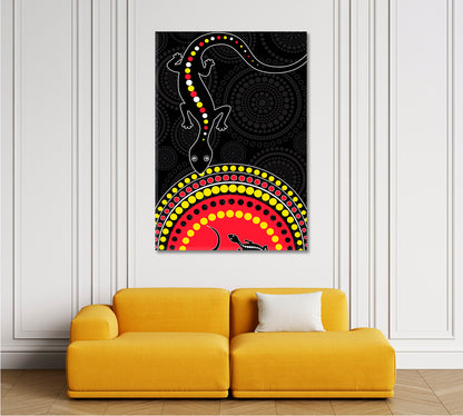 LIZARD Abstract Modern Art Abstract Art Print Artesty   