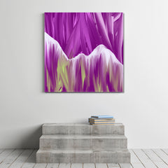 Purple Mountains Landscape Abstract Modern Art Abstract Art Print Artesty 1 Panel 12"x12" 