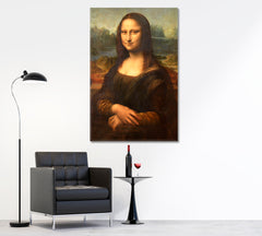 MONA LISA Leonardo da Vinci Style Fine Art Artesty 1 Panel 16"x24" 