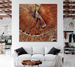 ABSTRACT WOOD Poster Abstract Art Print Artesty   