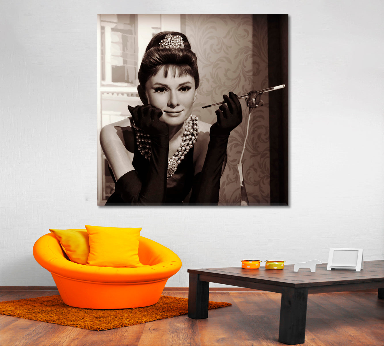 AUDREY HEPBURN Celebs Canvas Print Artesty   