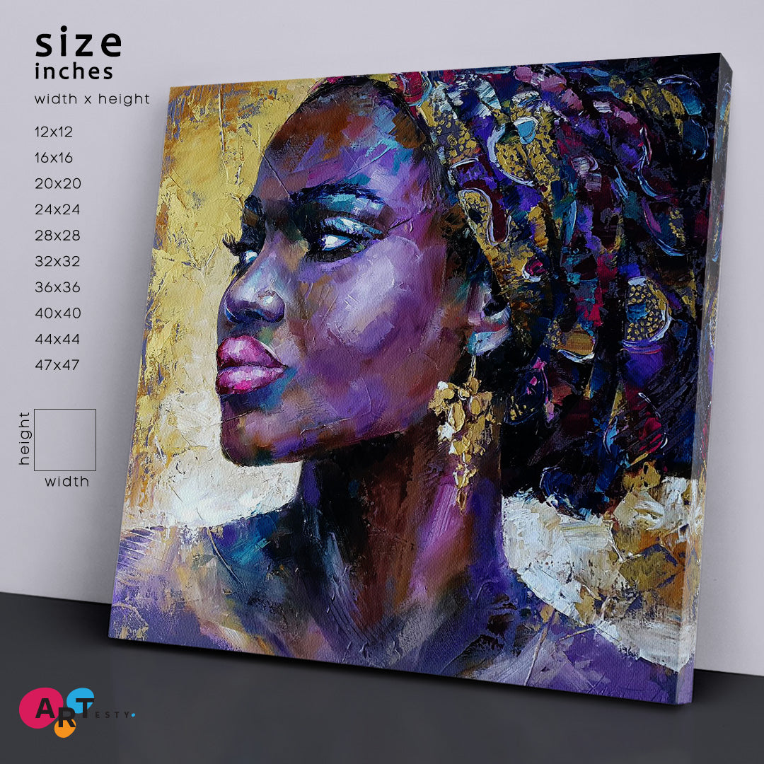 BLACK IS BEAUTIFUL Amazing African Woman Fine Art Artesty   