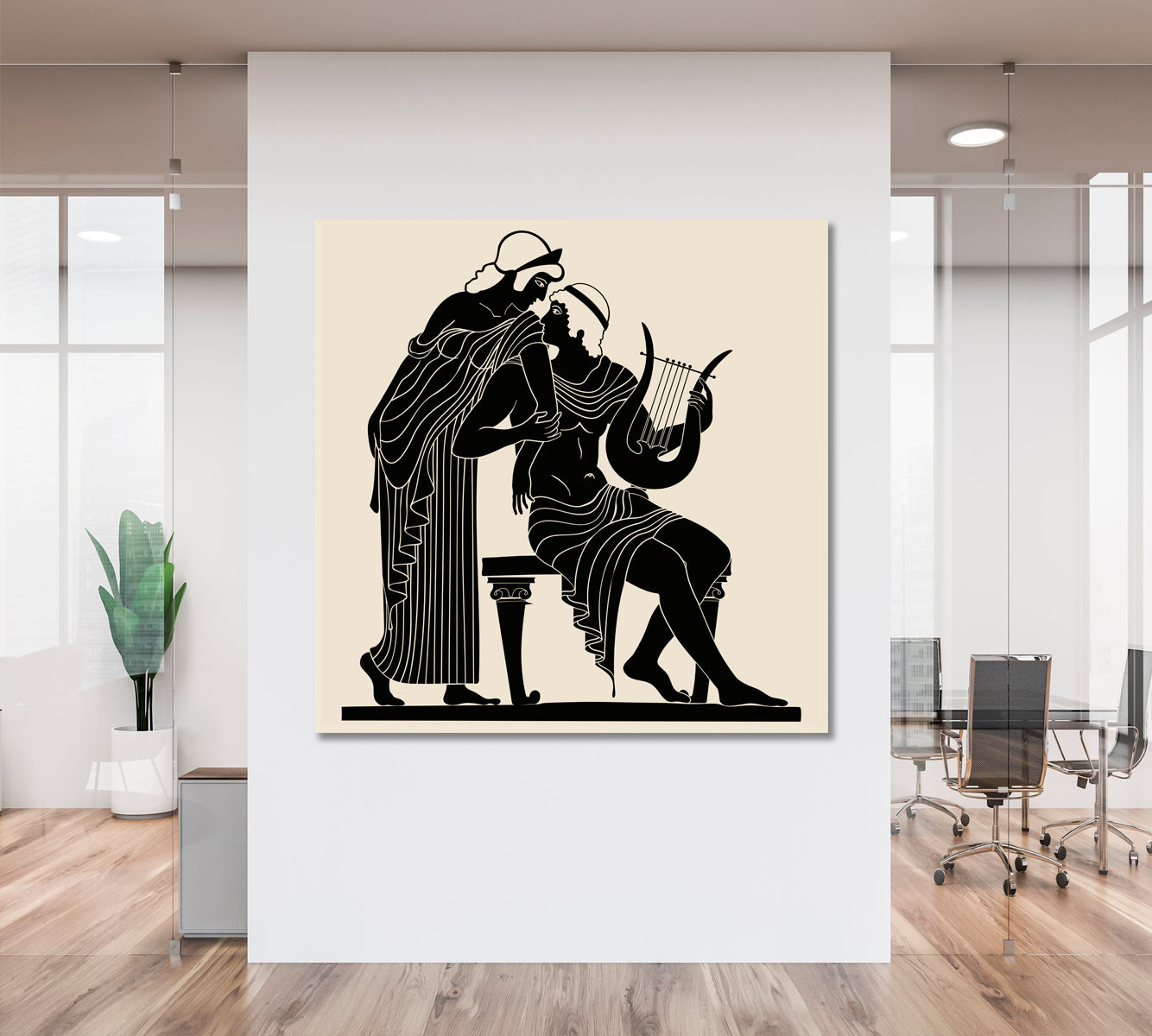 Greek Gods Paris And Elena Mythological Artwork Religious Modern Art Artesty   