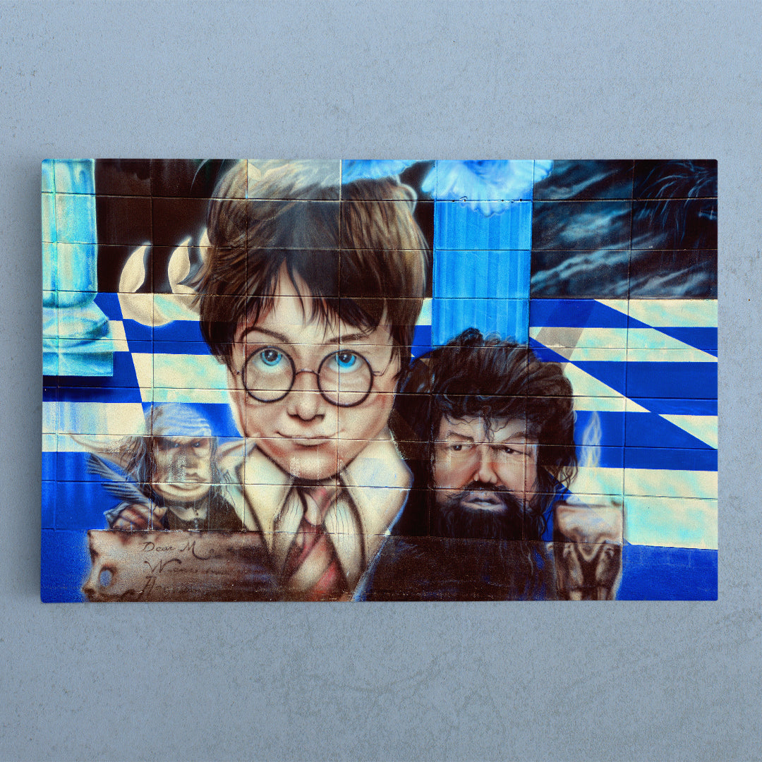 Harry Potter Street Art Montreal Canada Vibrant Graffiti Canvas Print Street Art Canvas Print Artesty   