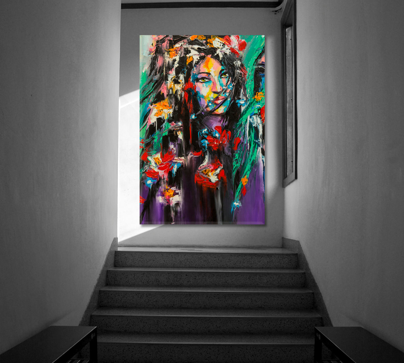 CHASING A DREAM Amazing Artwork -  Vertical Fine Art Artesty   